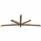 Ekena Millwork Alberta Smooth Timber Gable Bracket, Douglas Fir, 96"W x 36"H x 3 1/2"D x 3 1/2"F, 9/12 Pitch GBW096X36X0404ALB00SDF - alternate 3